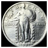 1923 Standing Liberty Silver Quarter CLOSE  UNC