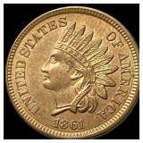 1861 Indian Head Cent UNCIRCULATED