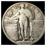 1927-S Silver Standing Liberty Quarter LIGHTLY CIR