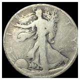 1919-S Silver Walking Liberty Half Dollar LIGHTLY
