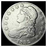 1832 Capped Bust Half Dollar NEARLY UNCIRCULATED
