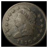 1810 Classic Head Large Cent HIGH GRADE