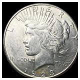 1923-S Silver Peace Dollar UNCIRCULATED