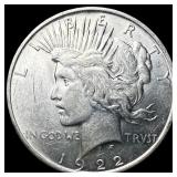 1922 Silver Peace Dollar UNCIRCULATED