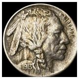 1913-D Buffalo Nickel Type 1 CLOSELY UNCIRCULATED