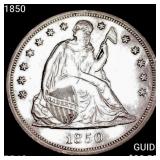 1850 Seated Liberty Dollar CHOICE PROOF