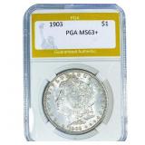 1903 Morgan Silver Dollar PGA MS63+