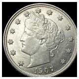 1907 Liberty Head Nickel UNCIRCULATED