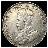 1911 Canada Silver 25 Cents CLOSELY UNCIRCULATED