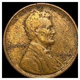 1909-S Lincoln Wheat Cent LIGHTLY CIRCULATED