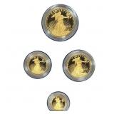 2012 American Eagle Gold Proof 4 Coin Set 1/10-1 o
