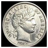 1913 Barber Dime UNCIRCULATED
