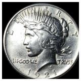 1921 Silver Peace Dollar UNCIRCULATED