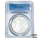 1878-S Morgan Silver Dollar PCGS MS64