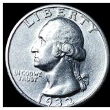 1932-S Silver Washington Quarter CLOSELY UNCIRCULA