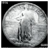 1916 Standing Liberty Quarter LIGHTLY CIRCULATED