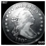 1807 Draped Bust Quarter NICELY CIRCULATED