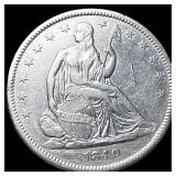 1840 Seated Liberty Half Dollar NEARLY UNCIRCULATE