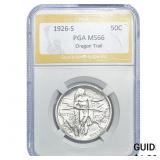 1926-S Oregon Trail Half Dollar PGA MS66