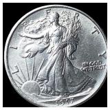 1917 Walking Liberty Half Dollar CHOICE BU