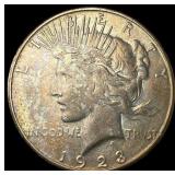 1923 Peace Silver Dollar ABOUT UNCIRCULATED