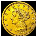 1877-S Gold $2.50 Liberty Head Quarter Eagle UNCIR