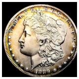 1889-CC Morgan Silver Dollar NEARLY UNCIRCULATED+
