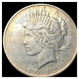 1922 Peace Silver Dollar ABOUT UNCIRCULATED