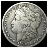 1896-S Silver Morgan Dollar LIGHTLY CIRCULATED