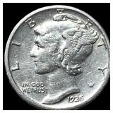1926-S Silver Mercury Dime NEARLY UNCIRCULATED