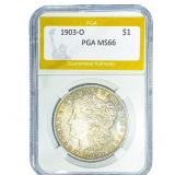 1903-O Morgan Silver Dollar PGA MS66