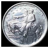 1925 Silver Stone Mountain Half Dollar UNCIRCULATE