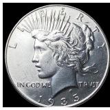 1935 Silver Peace Dollar UNCIRCULATED