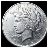 1926 Silver Peace Dollar CLOSELY UNCIRCULATED