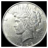 1922 Silver Peace Dollar UNCIRCULATED