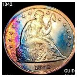 1842 Seated Liberty Dollar UNCIRCULATED
