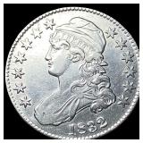 1832 Capped Bust Half Dollar NEARLY UNCIRCULATED