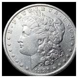 1881 Silver Morgan Dollar NEARLY UNCIRCULATED
