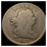 1807 Draped Bust Half Cent NICELY CIRCULATED