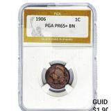 1906 Indian Head Cent PGA PR65+ BN