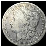 1890-CC Silver Morgan Dollar LIGHTLY CIRCULATED
