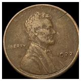 1922-D Lincoln Wheat Cent LIGHTLY CIRCULATED