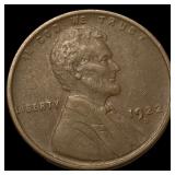 1922-D Lincoln Wheat Cent NEARLY UNCIRCULATED