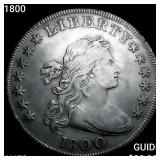 1800 Draped Bust Dollar CLOSELY UNCIRCULATED