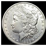 1882-CC Silver Morgan Dollar CHOICE AU