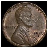 1929-S Lincoln Wheat Cent NICELY CIRCULATED