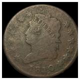 1810 Classic Head Large Cent NICELY CIRCULATED