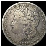 1896-S Silver Morgan Dollar LIGHTLY CIRCULATED