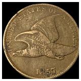 1857 Flying Eagle Cent NEARLY UNCIRCULATED