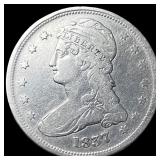 1837 Capped Bust Half Dollar LIGHTLY CIRCULATED